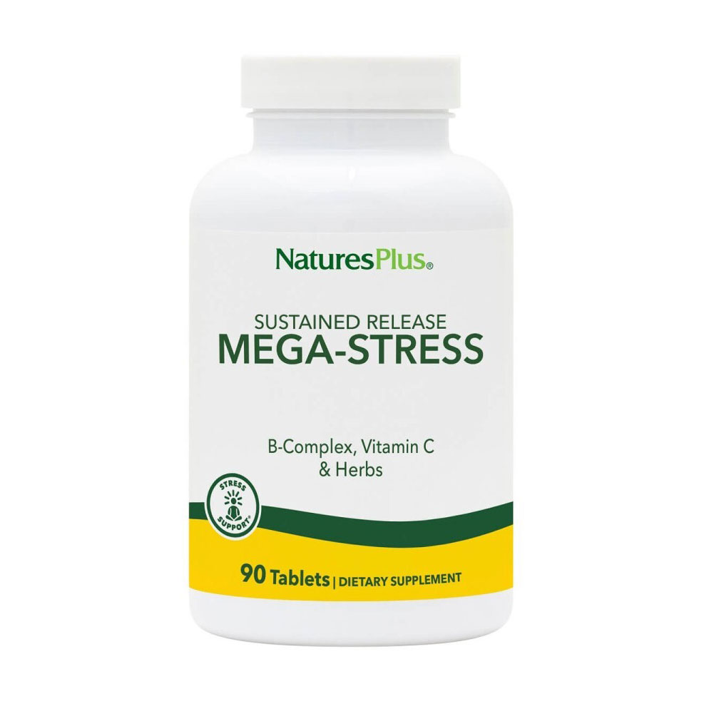 Комплекс від стресу NaturesPlus Mega-Stress Complex, 90 таблеток
